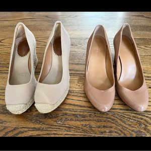 JCrew wedge heels